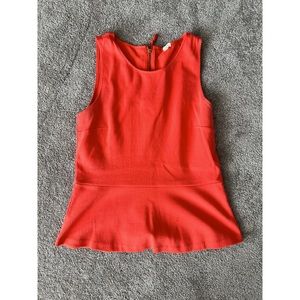 J. Crew Factory peplum blouse, Size Small